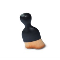 RUIXINLI Hot Sales Soft Synthetic Hair S Shape Professional Shaving Makeup Contour Brush