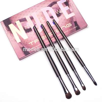 wholesale private label eye shadow eye blending brush with natural hair goat hair