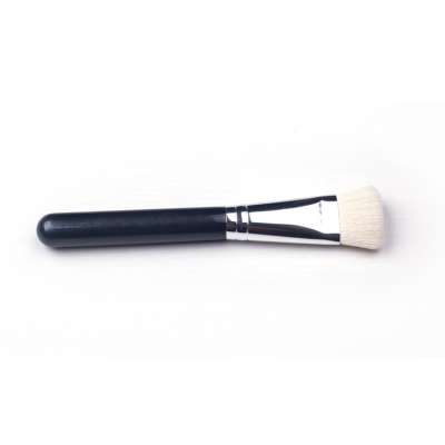 wholesale foundation brush goat hair single makeup brush customized logo