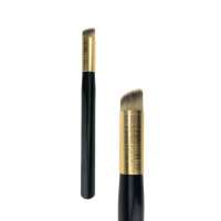 New Design Black Gold Custom Logo Contour Angled Concealer Brush